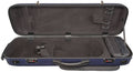 Oblong Scratch Resistant Violin Case Blue 4/4 W571374
