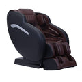 Full Body Zero Gravity Massage Chair Air Compression Lumbar Heat Black with Brown H906965