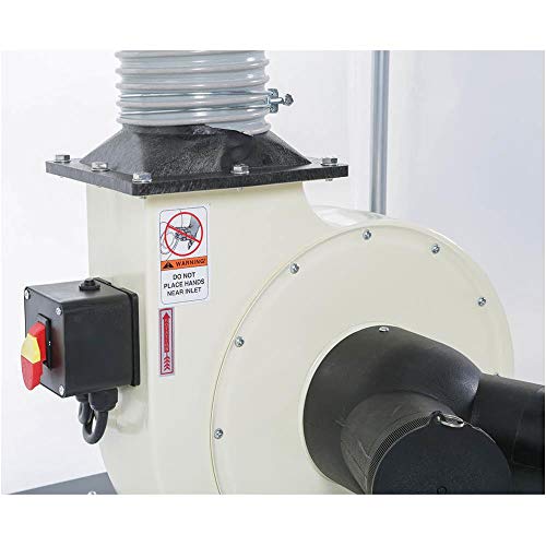 1.5-Horsepower 1,280 CFM Dust Collector A24456