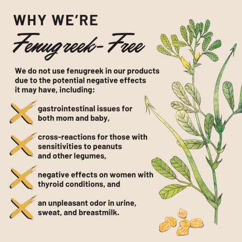 Organic Fenugreek Free Breastfeeding Supplement, 60 Vegan Capsules F12935