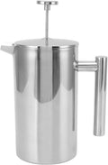 Silver Stainless Steel French Press Coffee Maker 800ML P163