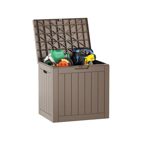 Grey 31 Gallon Outdoor Storage Box P944