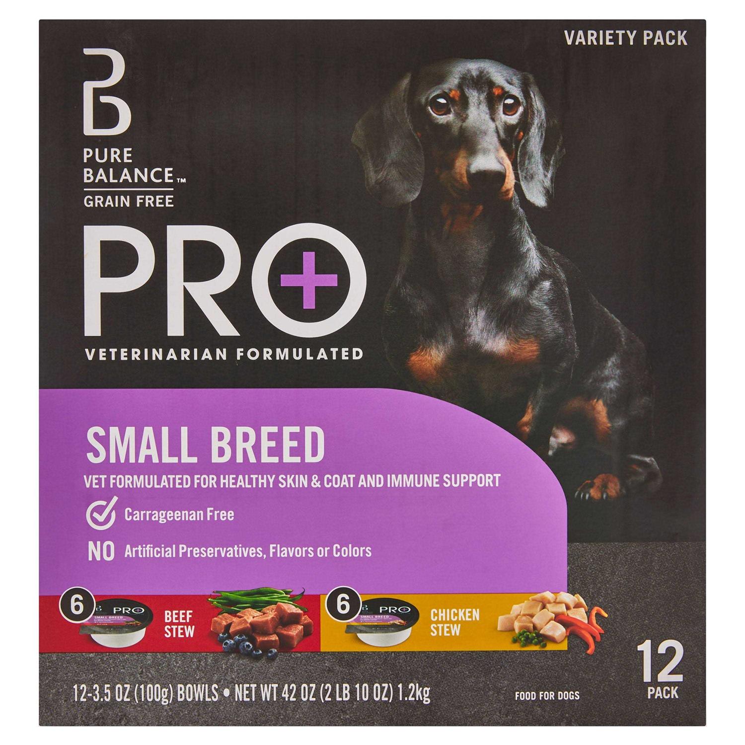 Small Breed Chicken & Beef Wet Dog Food X754
