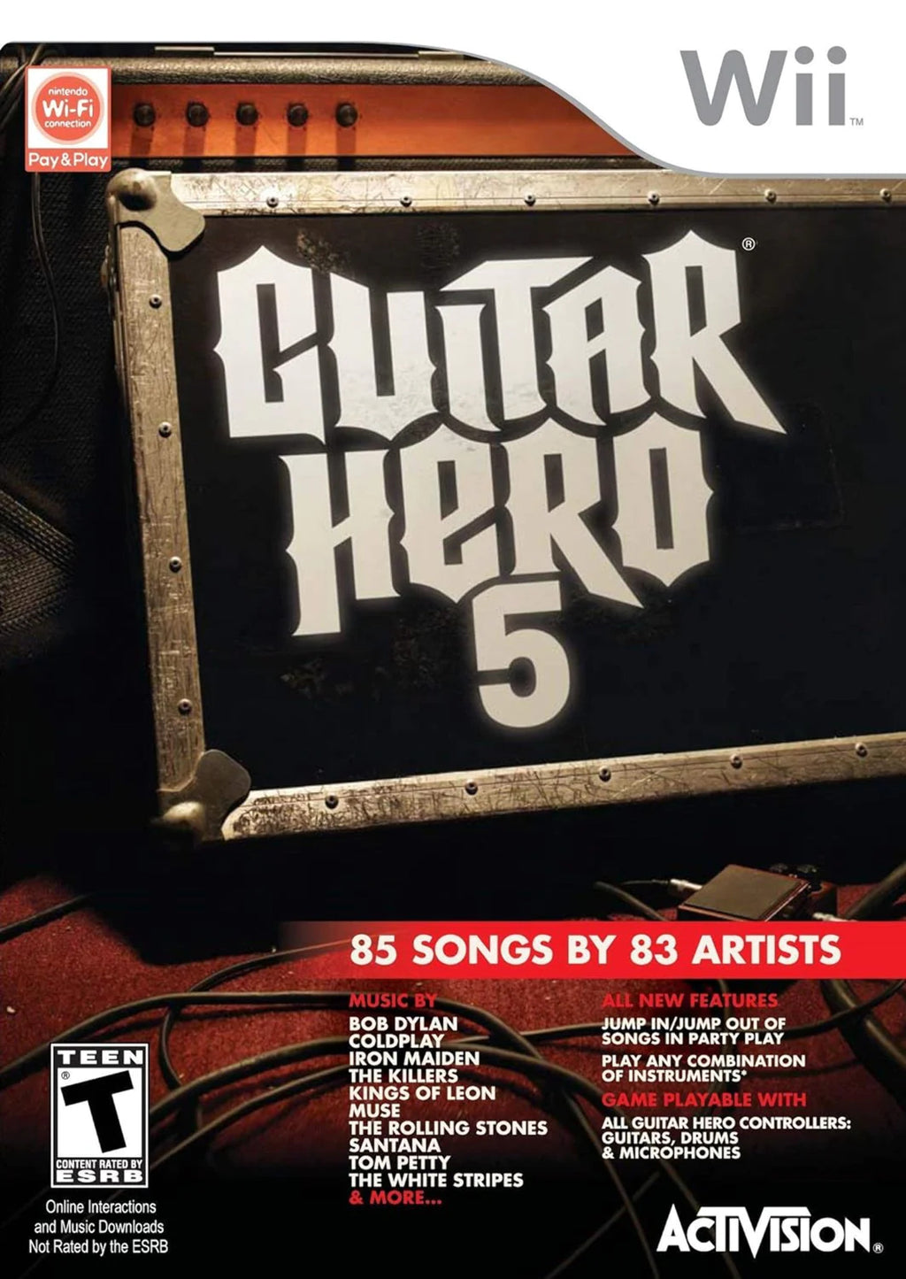 Guitar Hero 5 Nintendo Wii L9151