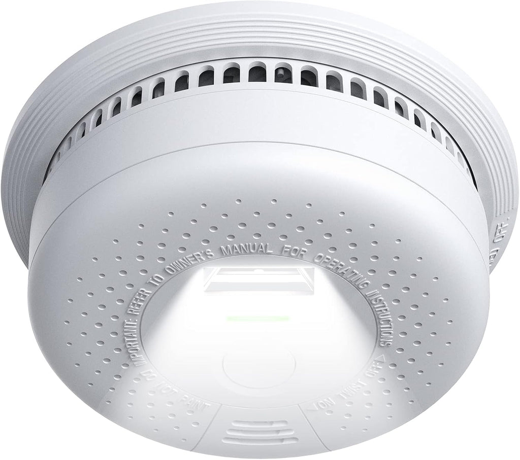 10-Year Battery Smoke Detector with Escape Light M12715
