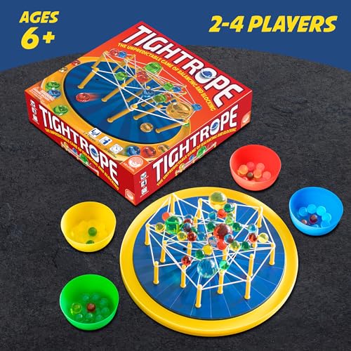 Tightrope Strategy Board Game, 2-4 Players, 20 Min Play Time Q595014