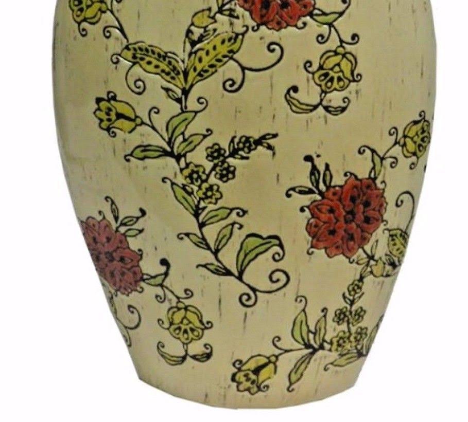 Multicolor Ceramic Vase Z2214