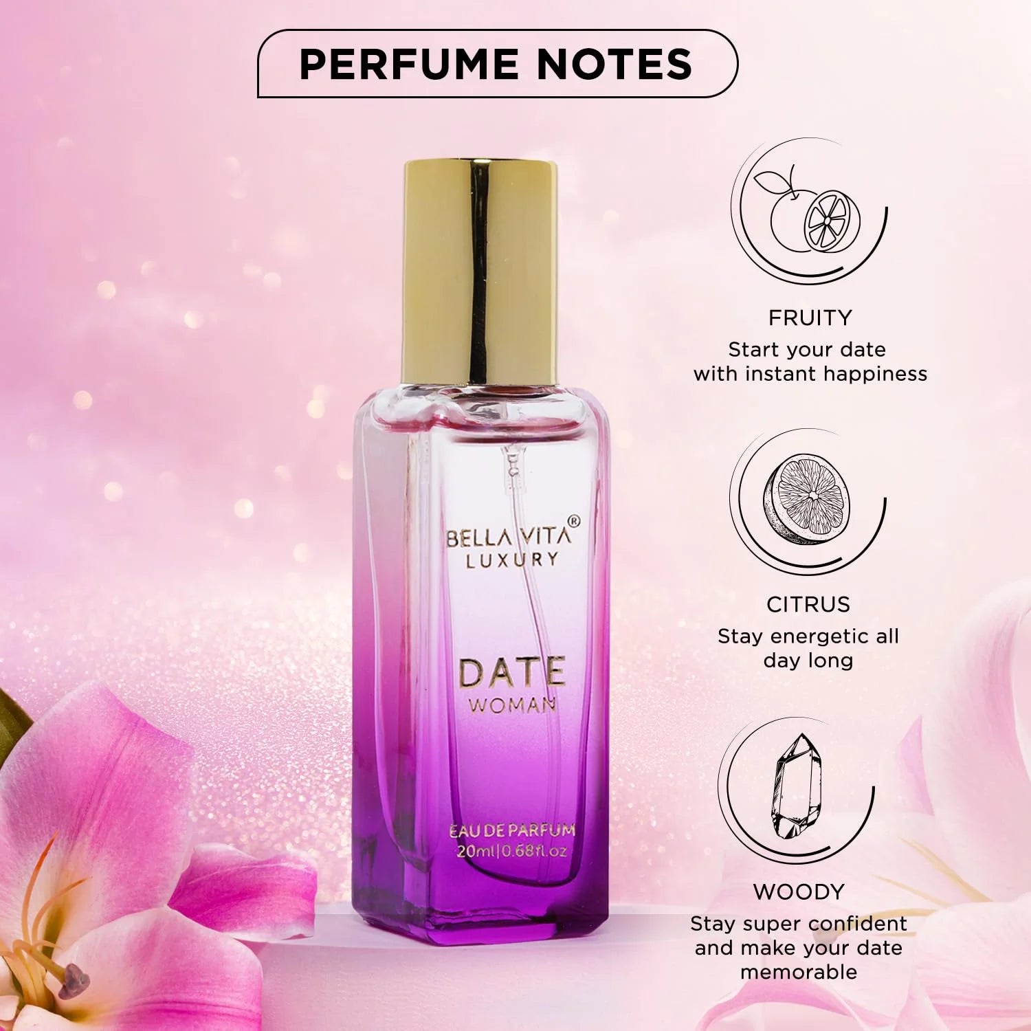 Luxury Date Eau De Parfum, 20ml H293
