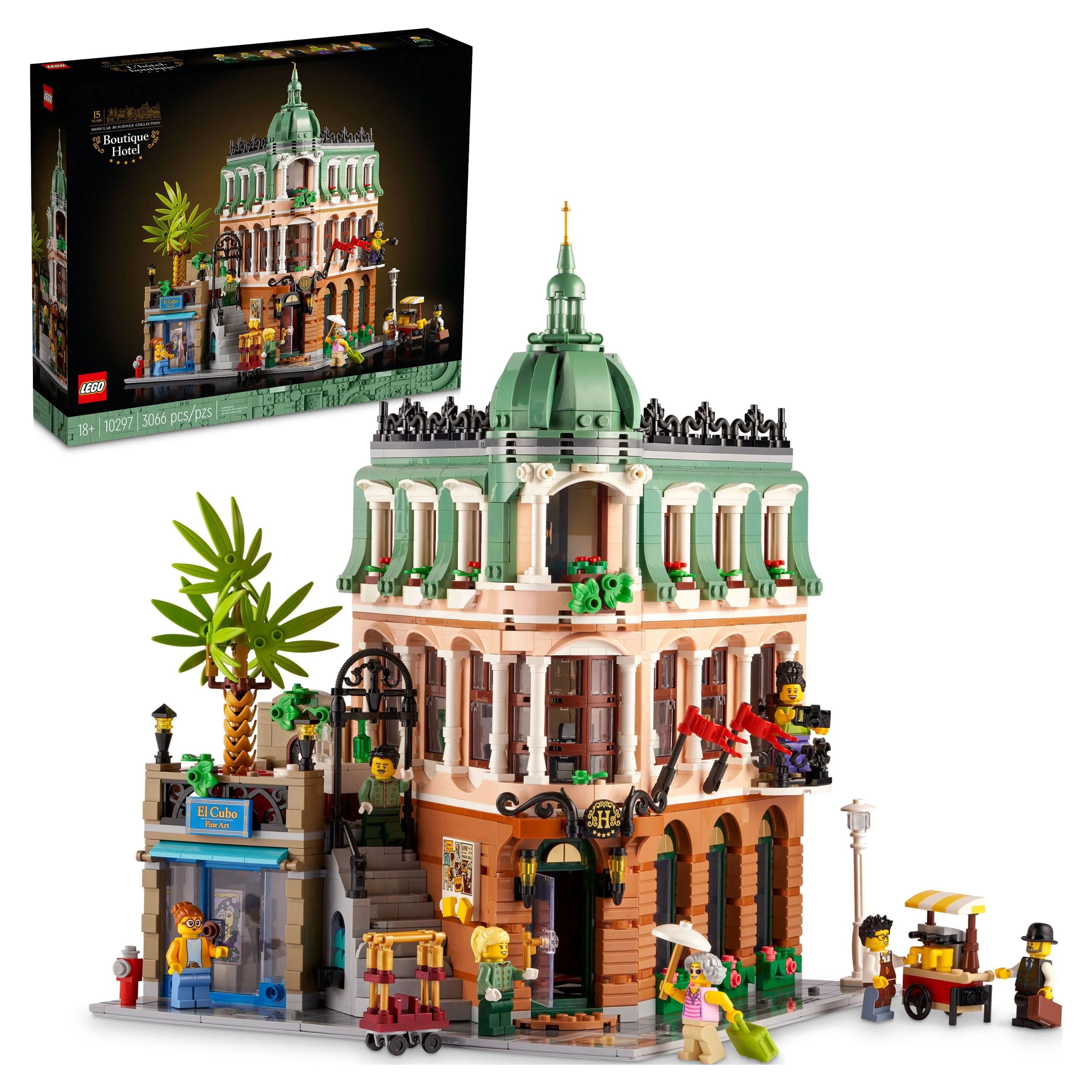 Boutique Hotel Modular Building Model Kit D240