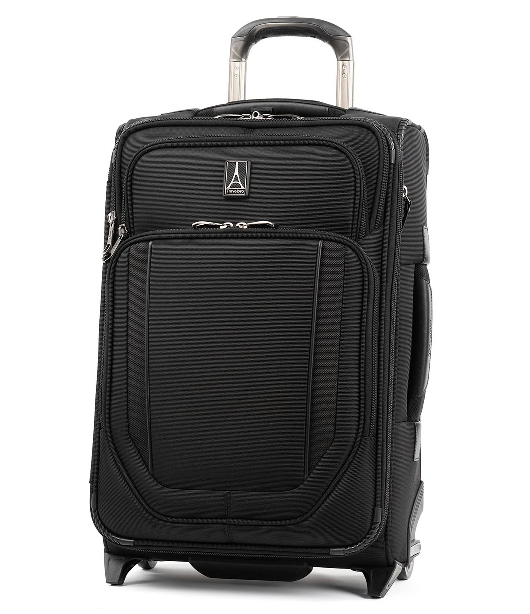 Jet Black Expandable Rollaboard Carry-On D3382