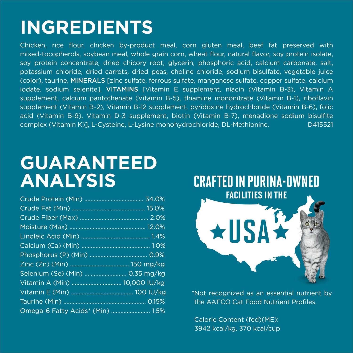 Dry Cat Food With Real Chicken Z136