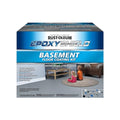 Gray Satin Epoxy Floor Coating Kit, Gallon C519101
