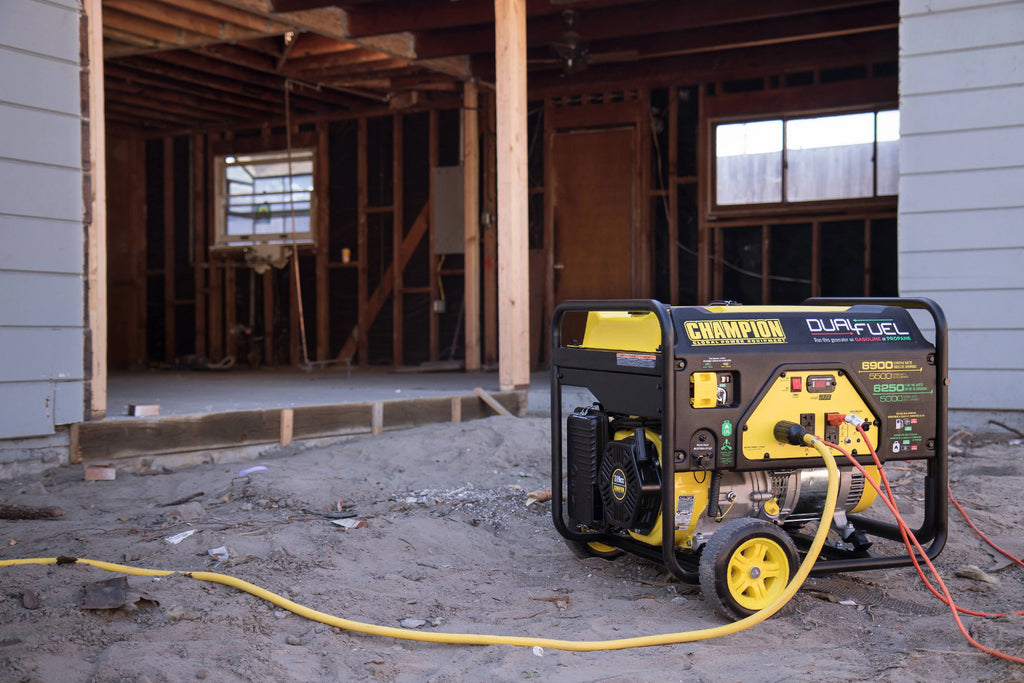 Dual Fuel Portable Generator with Wheel Kit F1725