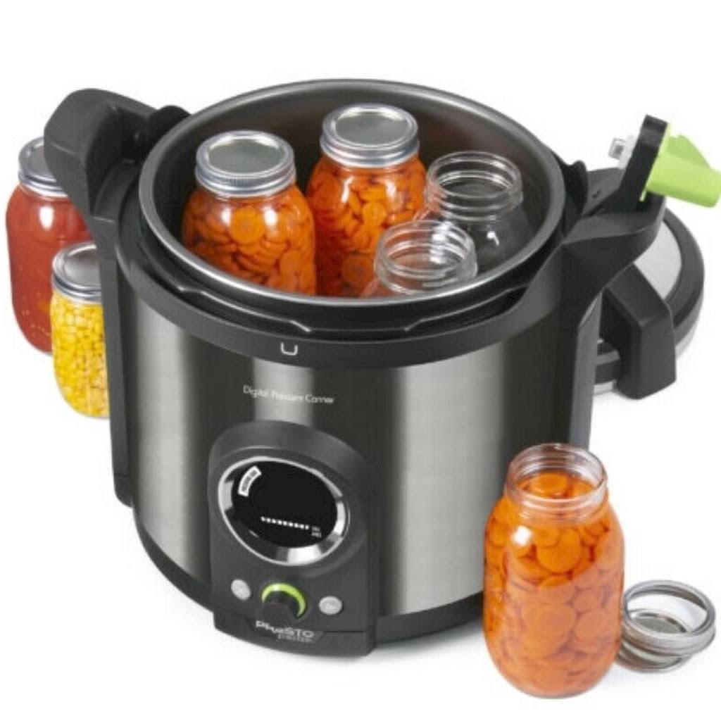 12 qt Digital Pressure Canner - Black N47648