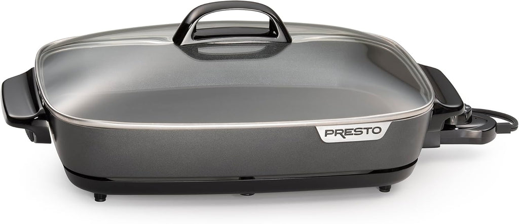 16-Inch Nonstick Electric Skillet with Glass Cover S984