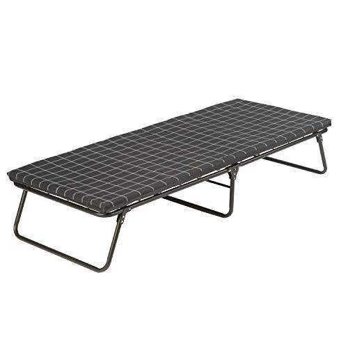 Folding Steel Camp Cot with Mattress Pad L505456