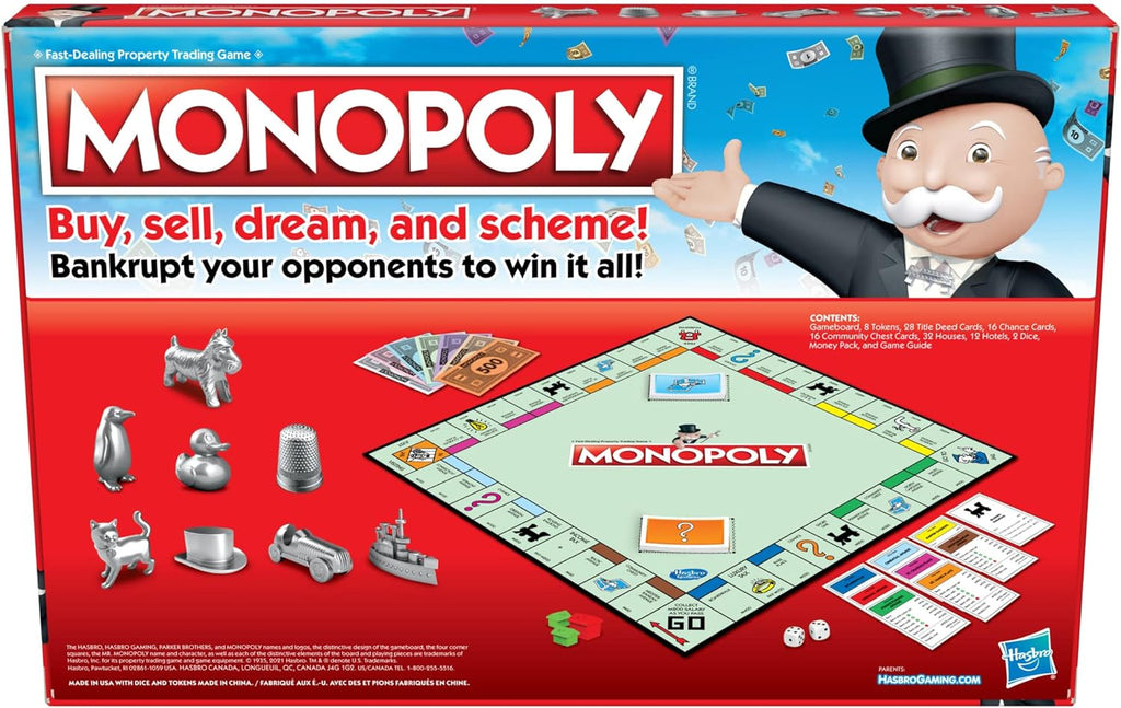 Board Game for 2 to 6 Players, includes 8 Tokens J19856