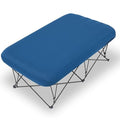 Folding Camping Cot with Inflatable Air Mattress and Carry Bag Y40293