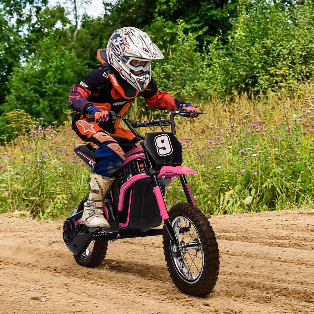 24V Electric Dirt Bike, Pink Y20514