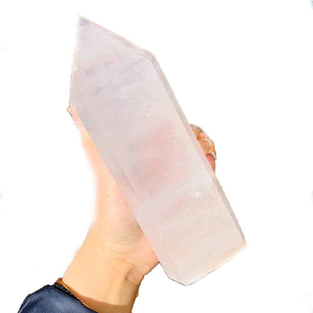 Natural Clear Quartz Tower Crystal Point Pack of 2 M9801