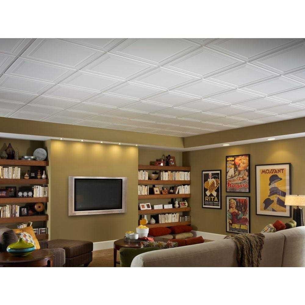 24 in. x 24 in. Tegular Single Raised Ceiling Tile H80125