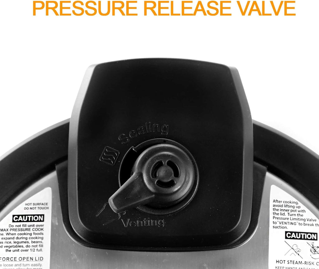 6 Quart Stainless Steel Electric Digital Pressure Cooker E703