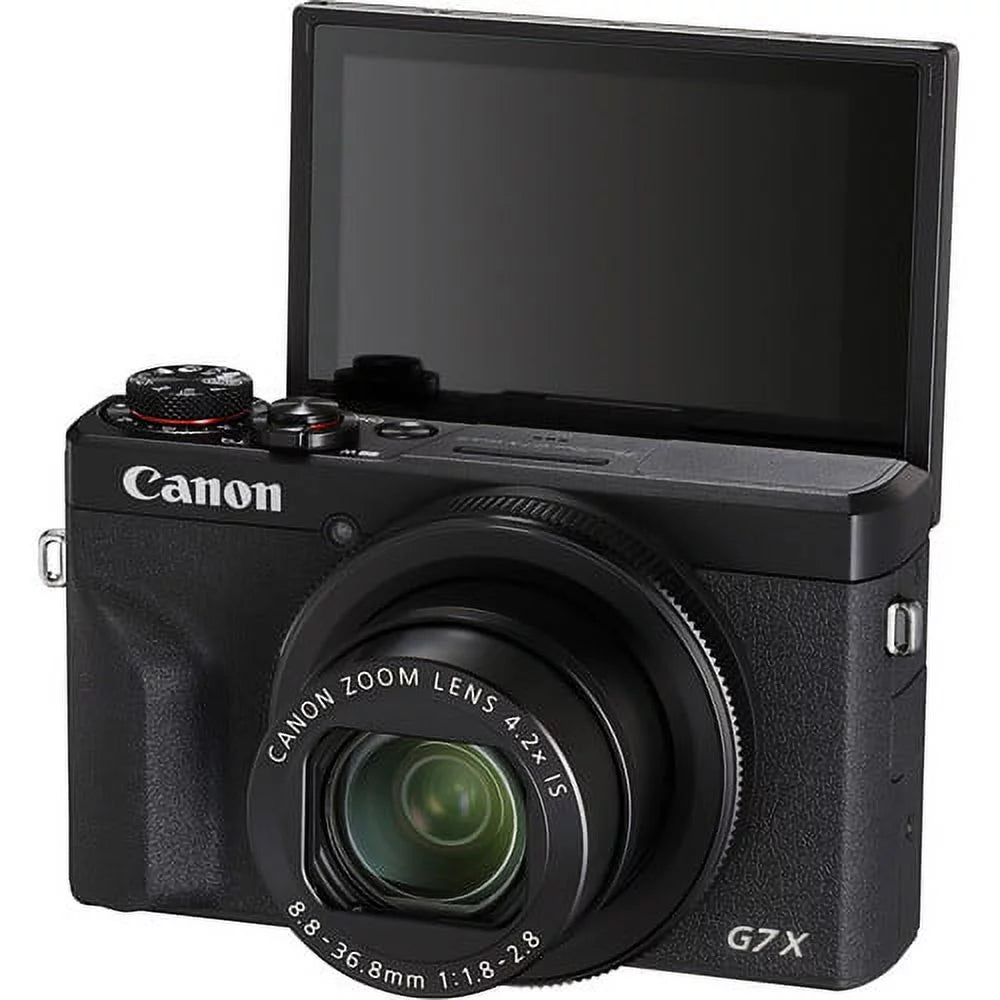 Black Digital Camera with 64GB Card, Card Reader, Soft Bag, Flex Tripod, Hand Strap F254114