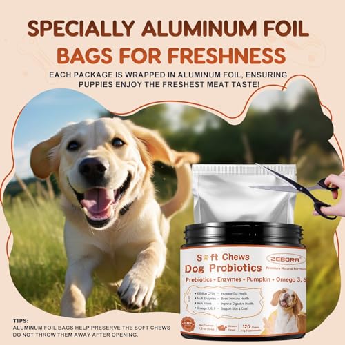 120 Soft Chews Probiotics for Dogs X311544