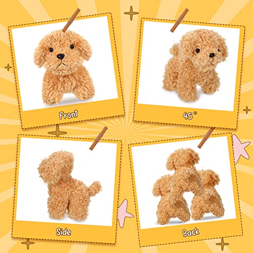 20 Pcs 4.72 Inch Christmas Mini Puppy Stuffed Animal G59796