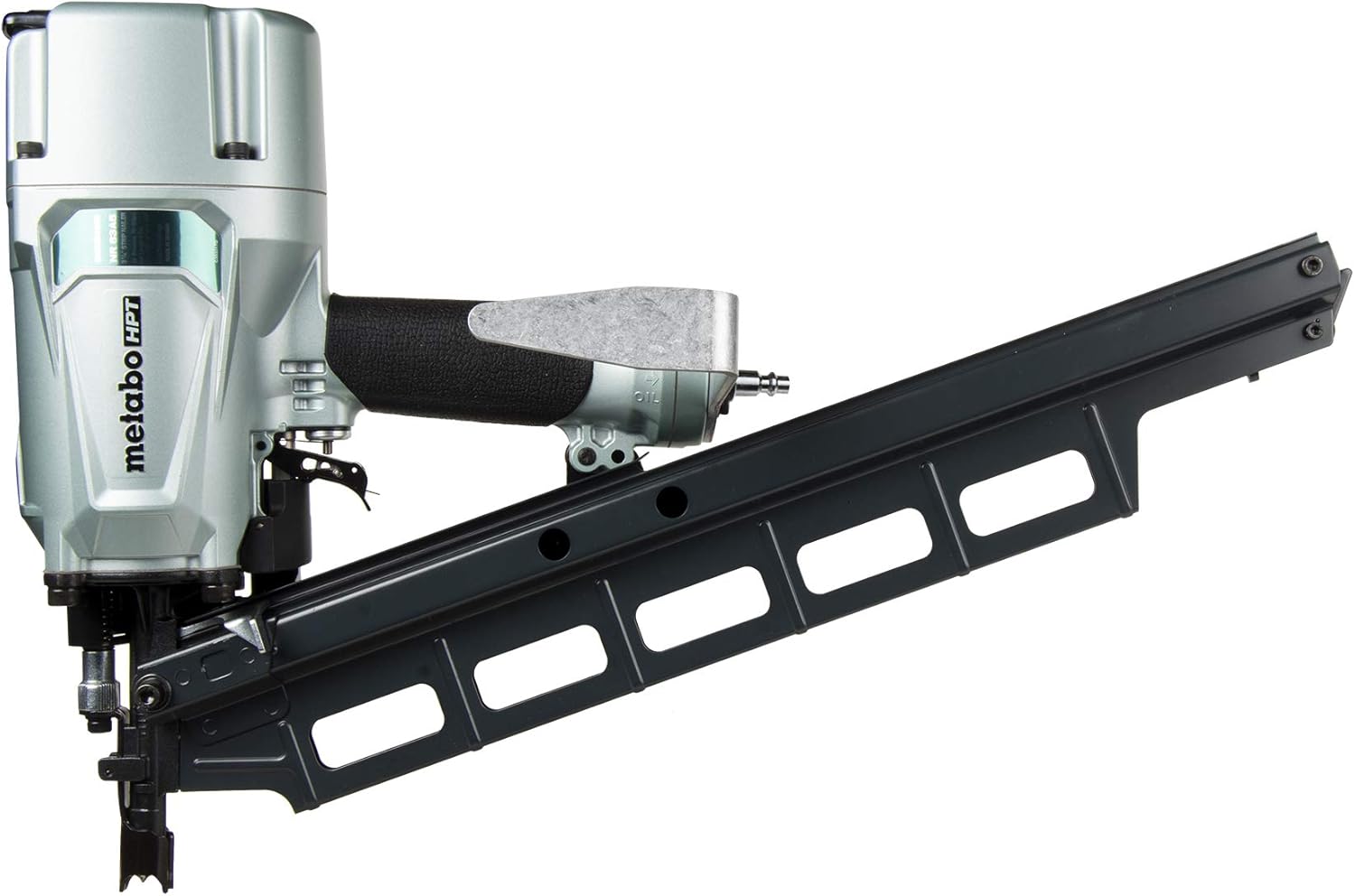 Pneumatic Framing Nailer, 2-Inch to 3-1/4-Inch Plastic Collated Full Head Framing Nails, 21 Degree Magazine E144003