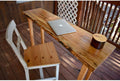 Spalted Live Edge Wood Desk B377