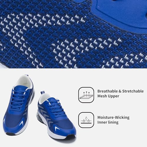 Men's Air Running Shoes Athletic Tennis Shoes Lightweight Sport Workout Shoes Walking Gym Jogging Sneakers Y8146