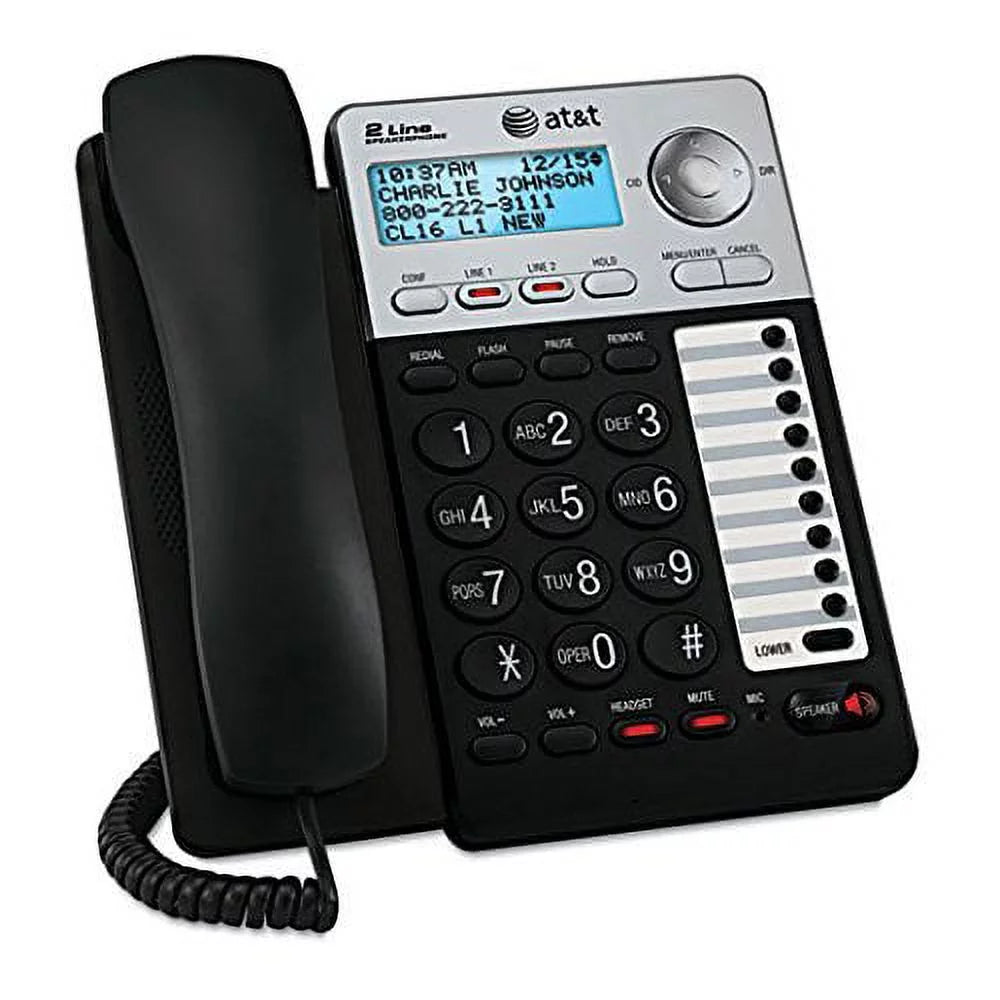 2-line Corded Desk Speaker Phone Y1806