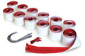 12-Pack Heavy-Duty Zipper for Dust Barriers E143
