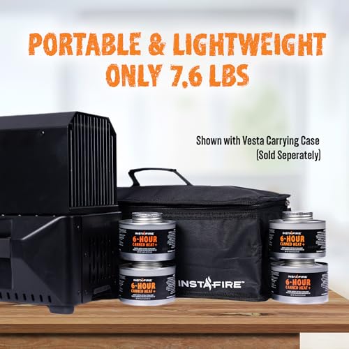 Compact Self-Powered Camping Heater & Stove O332355