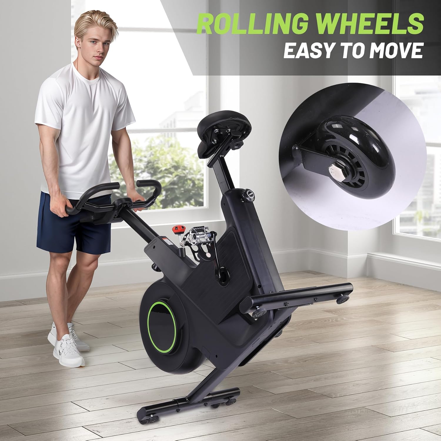 Indoor Cycling Bike with Magnetic Resistance O8108