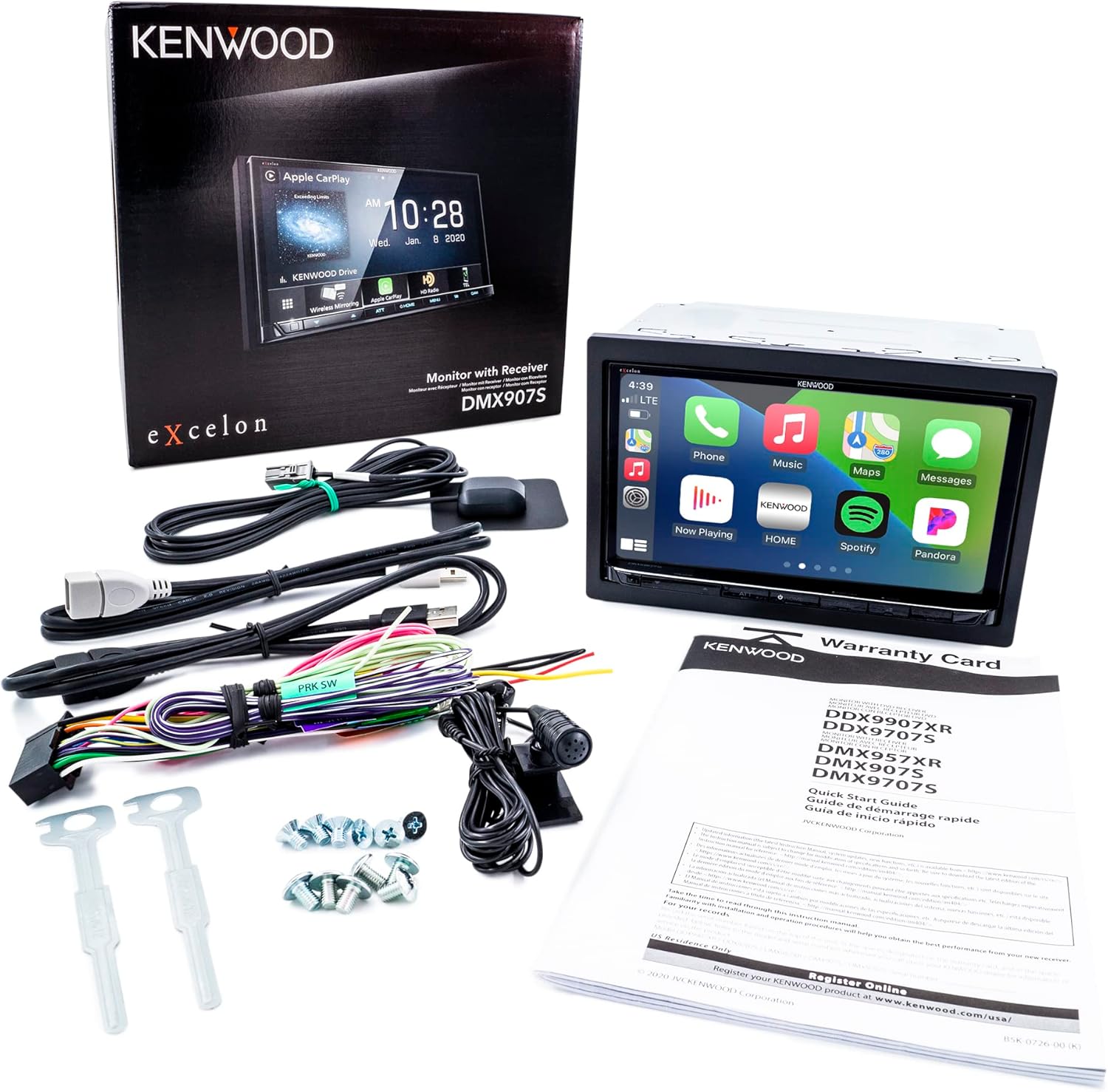 6.95" Digital Multimedia Bluetooth Car Stereo with Double DIN I865