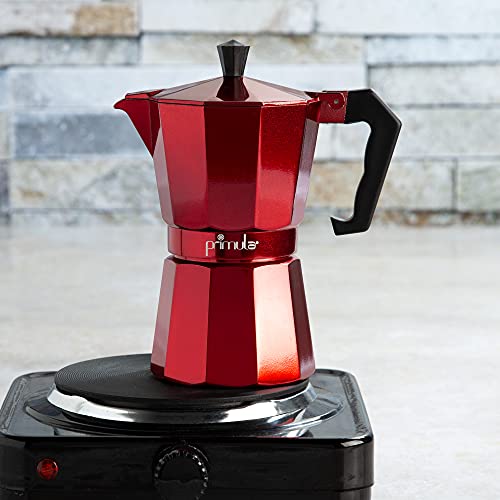 Black 6 Cup Stovetop Espresso Maker A9378