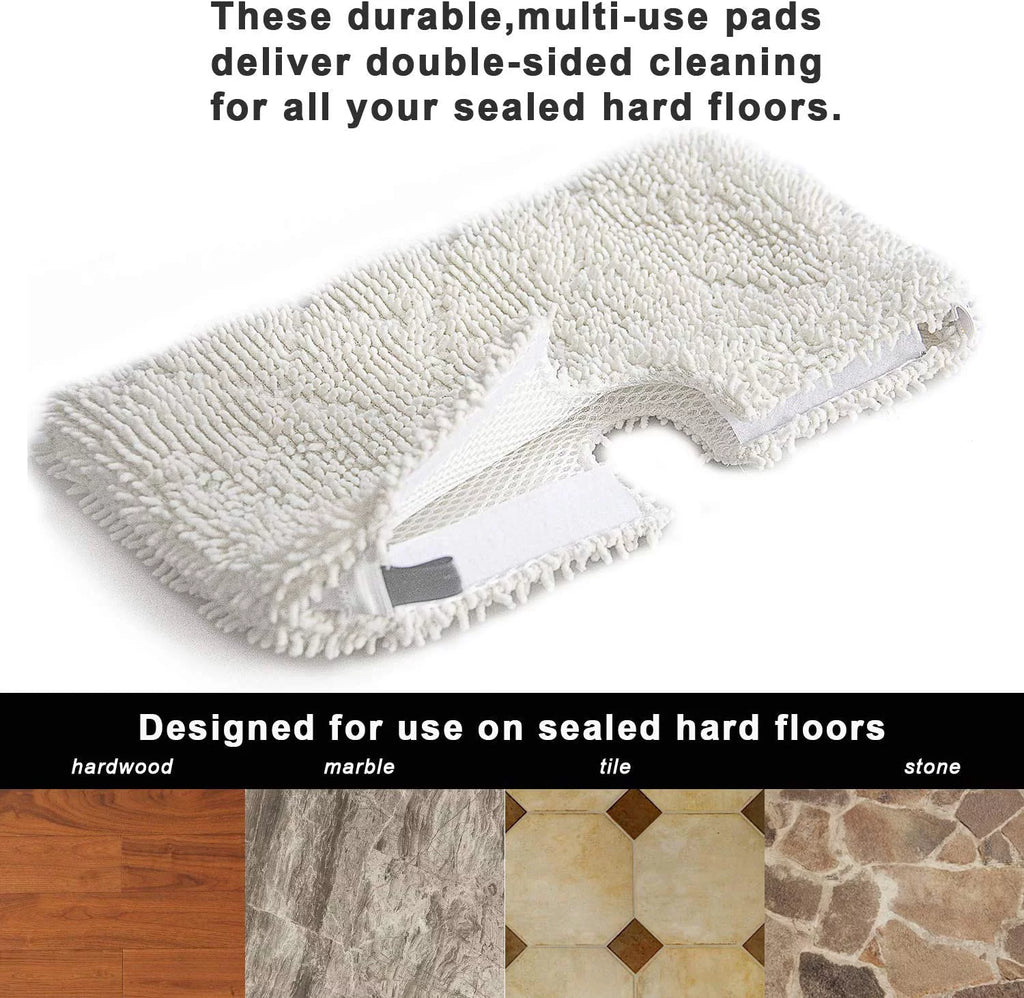 4 Pack Replacement Mop Pads for Steam Mop O2354