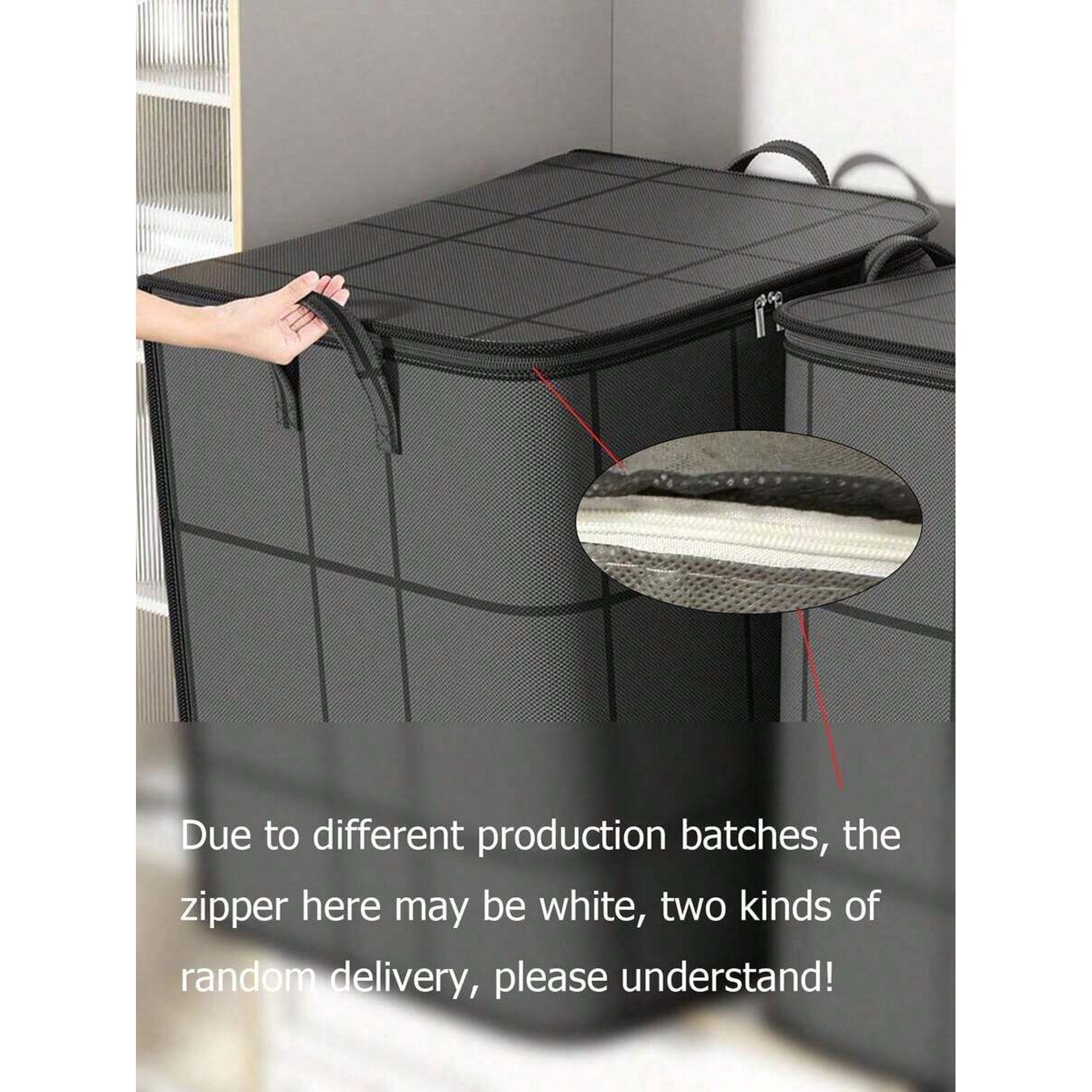 Black Thickened Foldable Storage Bag F1276