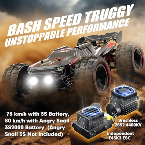 Brushless RC Car 4X4 Offroad Waterproof with 3S Battery O821648