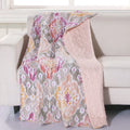 Quilted Throw Blanket O834
