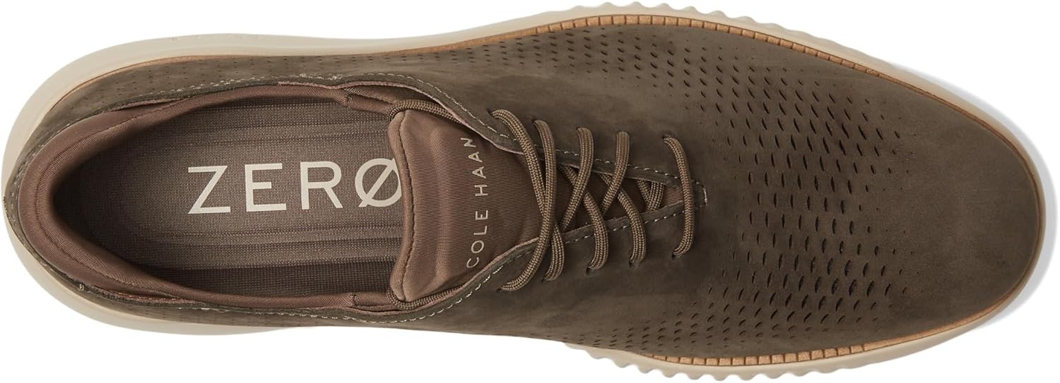 Deep Olive Nubuck Oxford Lined E267
