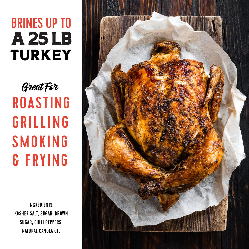 Sweet Heat Turkey Brine Kit with Bag J664