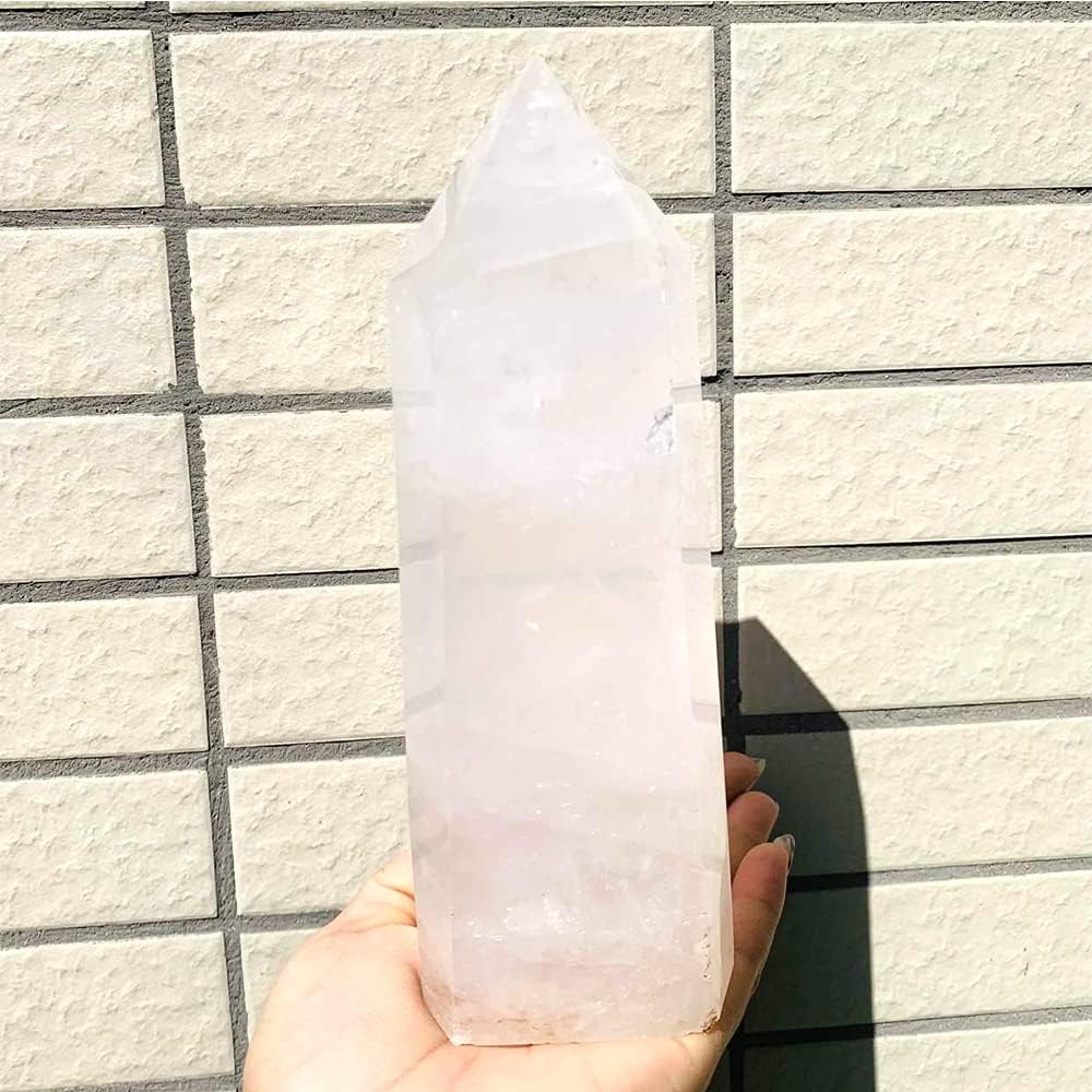 Natural Clear Quartz Tower Crystal Point Pack of 2 M9801