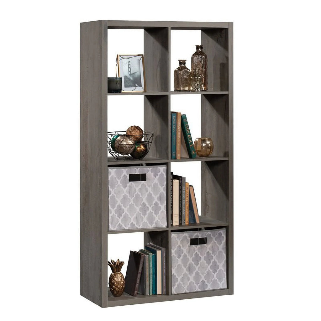 8-Cube Organizer Storage Bookshelf, Mystic Oak Finish Z280