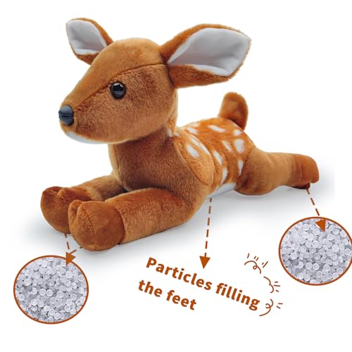 8 inch Realistic Plush Deer Stuffed Animal V705
