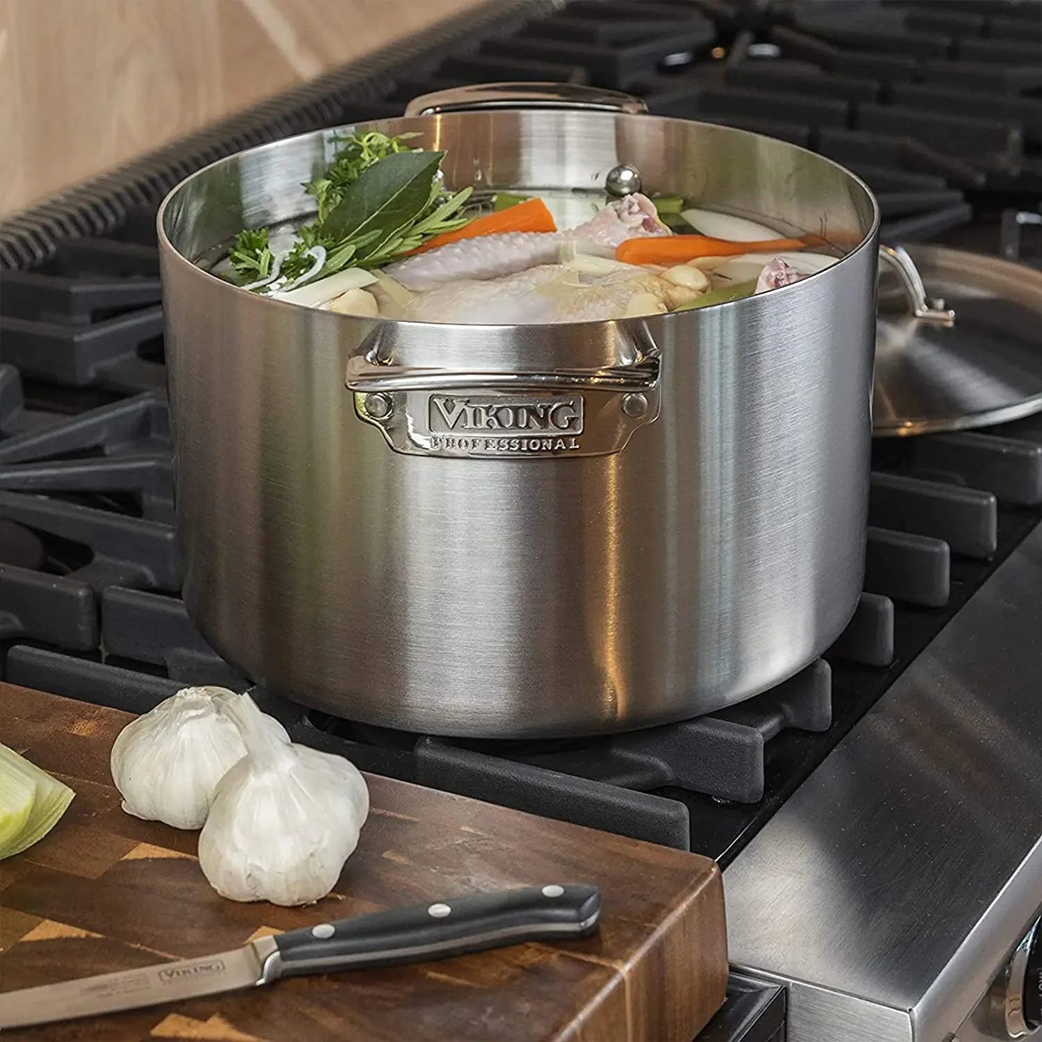 5-Ply Stainless Steel Cookware Set 10 Piece V7393