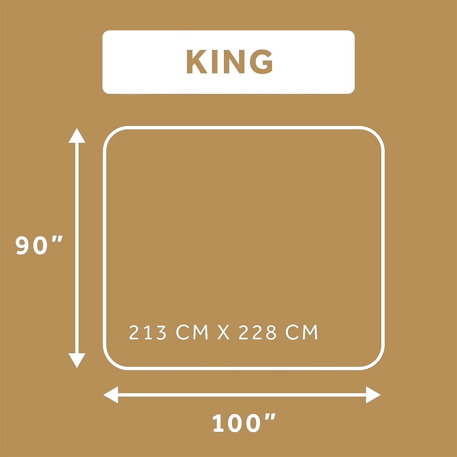 King Heated Blanket Machine Washable S14169
