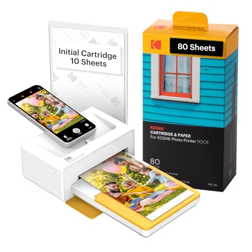 4x6 inches Instant Photo Printer with 90 Sheets H61312